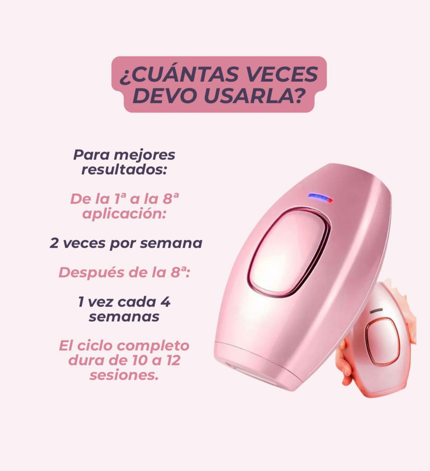 Combo de 3Q Beauty: Exfoliante Corporal de 350 ml y Depiladora Láser