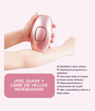 Combo de 3Q Beauty: Exfoliante Corporal de 350 ml y Depiladora Láser