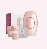 Combo de 3Q Beauty: Exfoliante Corporal de 350 ml y Depiladora Láser